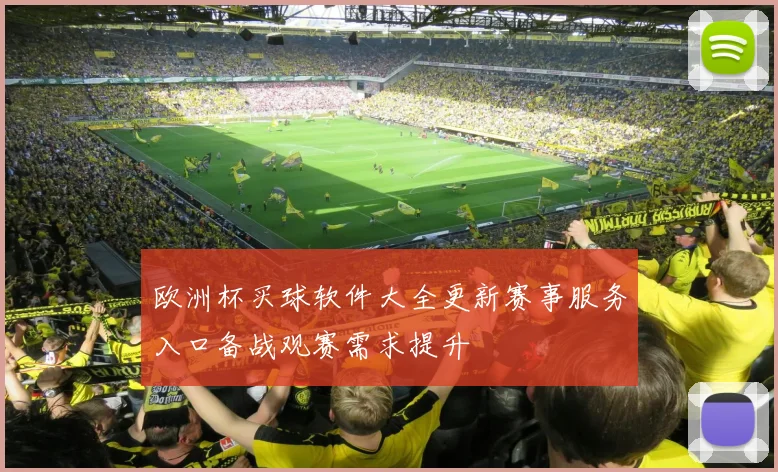 欧洲杯买球软件大全更新赛事服务入口备战观赛需求提升